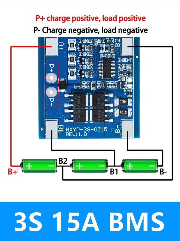 3S Lithium BMS for 12V Battery Packs 8 3S Lithium BMS for 12V Battery Packs - Image 8
