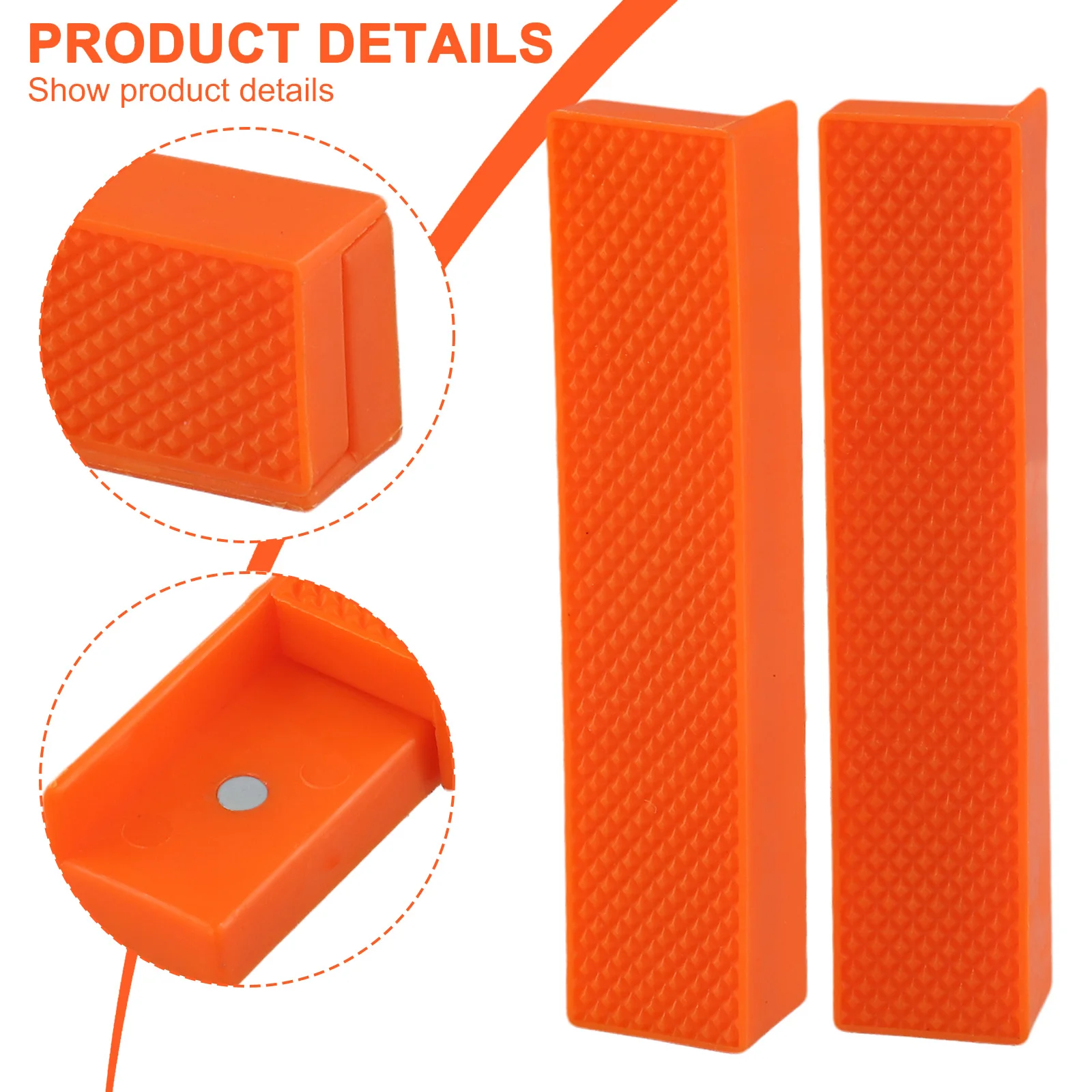 Magnetic Vise Jaw Pads for Workshop Safety 4 Magnetic Vise Jaw Pads for Workshop Safety - Image 4