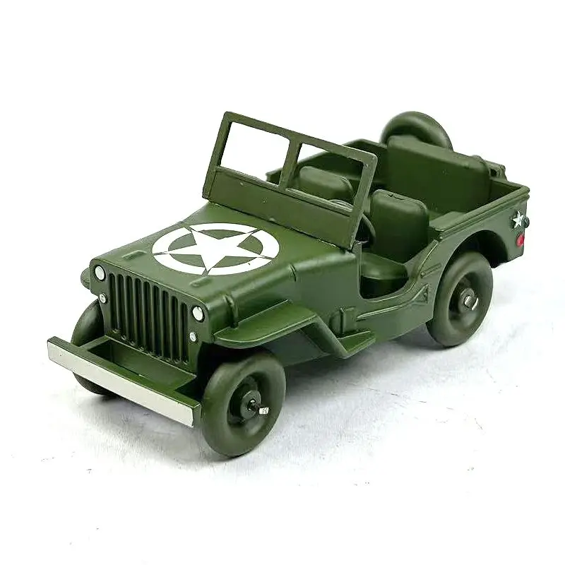 1:43 Scale Military Truck Diecast Model 2 1:43 Scale Military Truck Diecast Model - Image 2