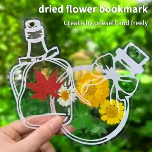 Bottle-Shaped Floral Bookmarks Set of 40 or 60 10 Sd20fd1bd794f439bac8d52e349fbbd3cy