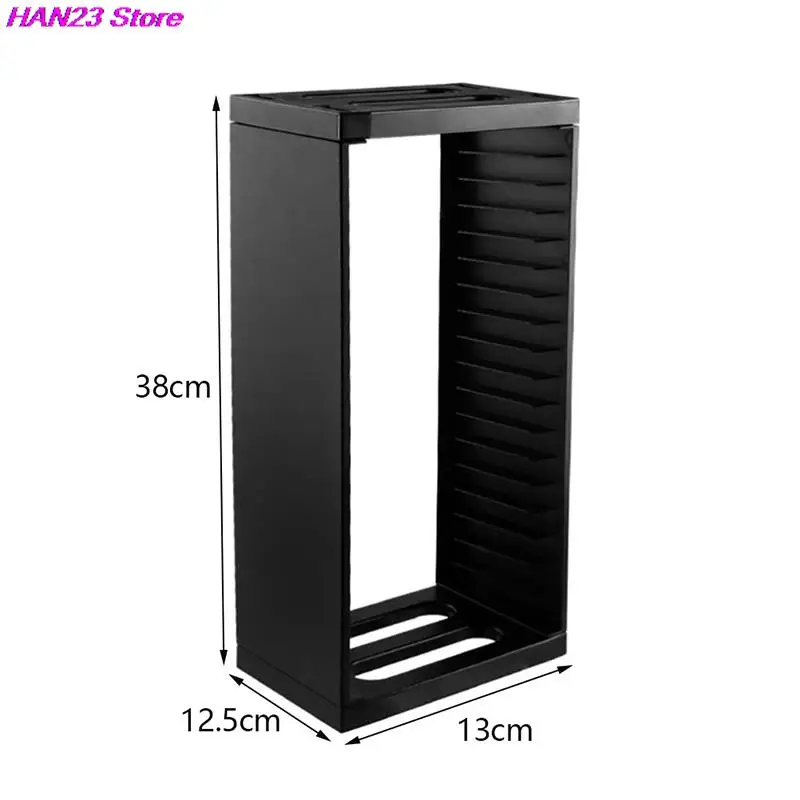 Black Gaming Disc Storage Tower for PS4 and Xbox 3 Black Gaming Disc Storage Tower for PS4 and Xbox - Image 3