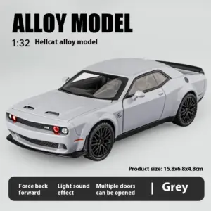 1:32 Scale Black Sports Car Model with Sound 15 Sd2276faf0d454010af1958bb379dcd27J 1