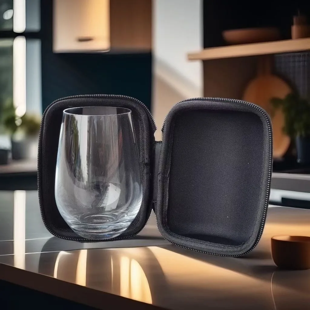 Outdoor Portable Wine & Whiskey Set in Leather 5 Outdoor Portable Wine & Whiskey Set in Leather - Image 5