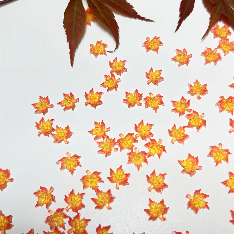 Vivid Resin Maple Leaves for Crafts 3 Vivid Resin Maple Leaves for Crafts - Image 3