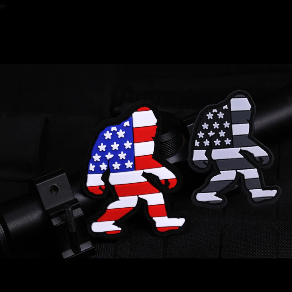 Patriotic PVC Rubber Patch Set for Tactical Gear 6 Patriotic PVC Rubber Patch Set for Tactical Gear - Image 6