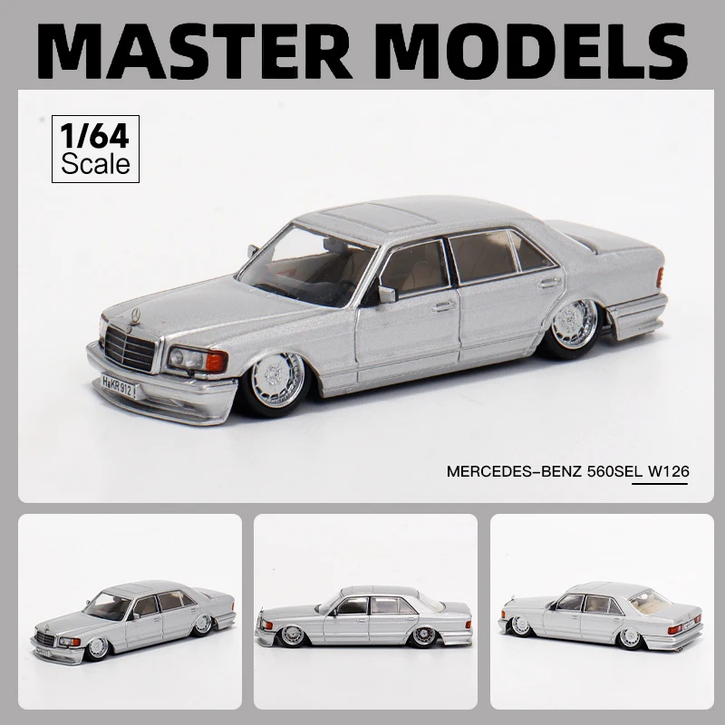 Mercedes-Benz 560 SEL 1/64 Diecast Model 8 Mercedes-Benz 560 SEL 1/64 Diecast Model - Image 8