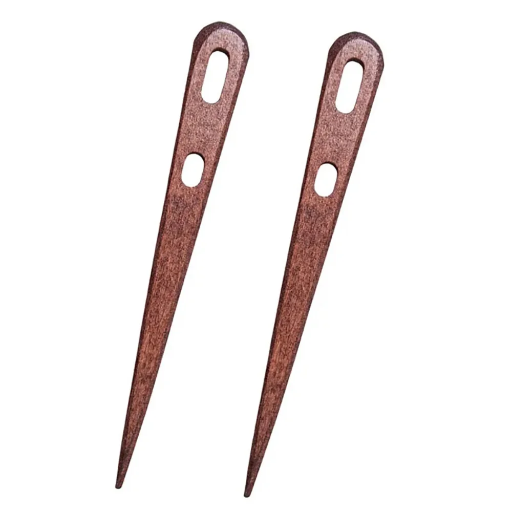 Wooden Large Two-Eyed Sewing Needles Set 7 Wooden Large Two-Eyed Sewing Needles Set - Image 7