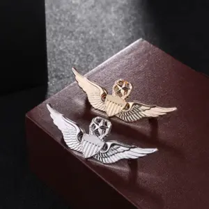 U.S. Air Force Insignia Pentagram Wings Brooch 9 Sd25c767c5ffa44dfb812c0139e864825L