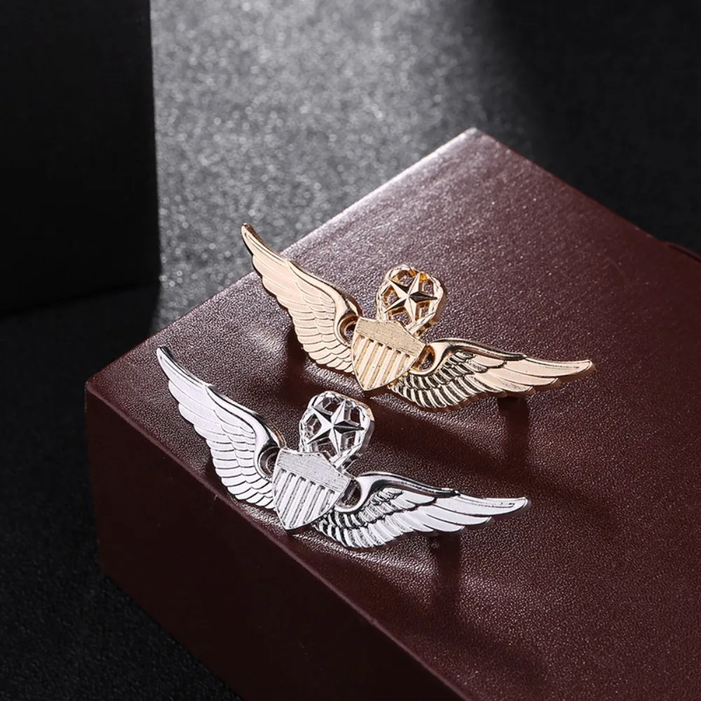 U.S. Air Force Insignia Pentagram Wings Brooch 2 U.S. Air Force Insignia Pentagram Wings Brooch - Image 2