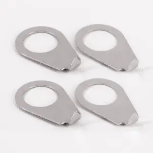 Stainless Steel Guitar Knob Pointer Gold & Silver 15 Sd27f1b7e30d749b1ab09859625f68b0bC