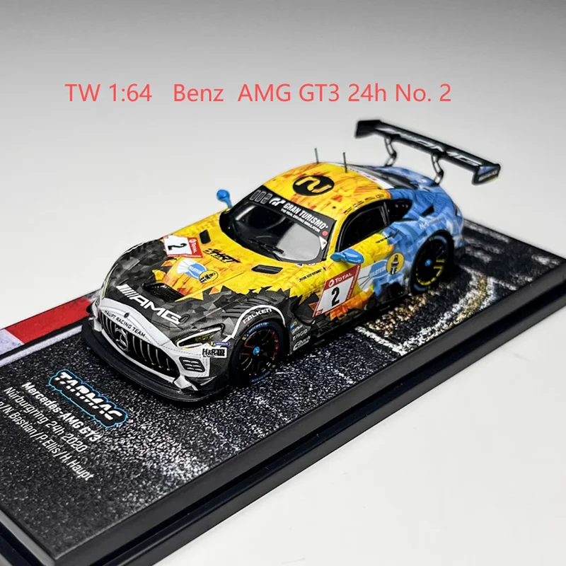 Mercedes-AMG GT3 1:64 Scale Diecast Model Car 1 Mercedes-AMG GT3 1:64 Scale Diecast Model Car