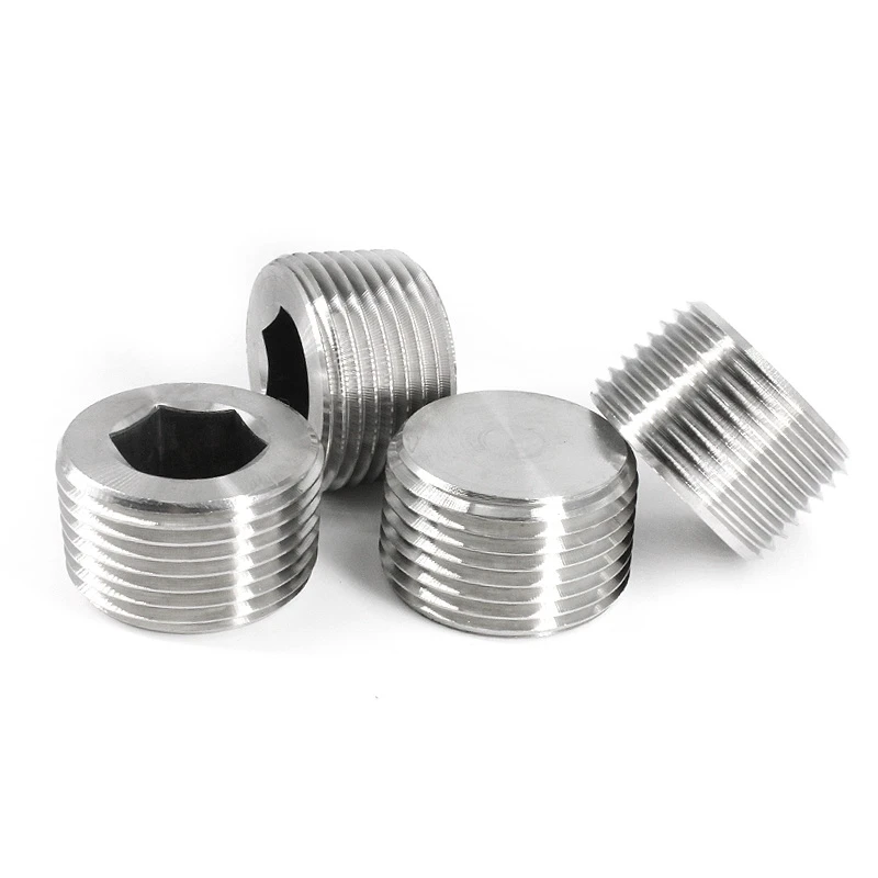 Stainless Steel Hex Socket End Cap 1/8-2" 2 Stainless Steel Hex Socket End Cap 1/8-2" - Image 2