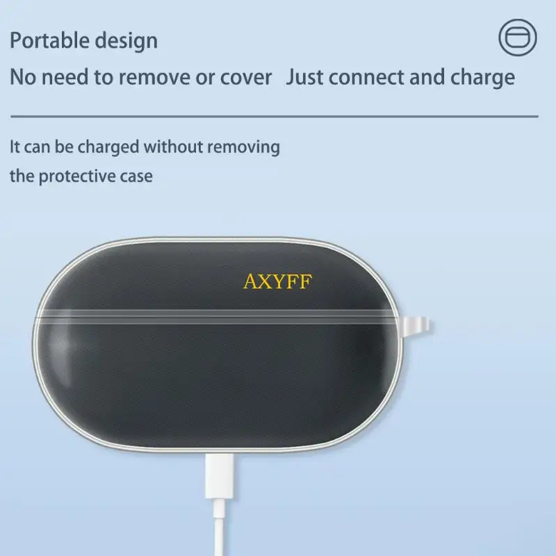 Clear TPU Case for AM-TW02 Earbuds 5 Clear TPU Case for AM-TW02 Earbuds - Image 5