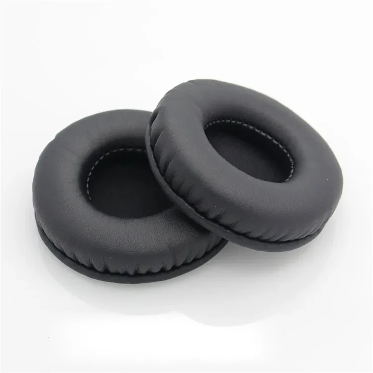 Black Leather Ear Pads for Sennheiser Headphones 6 Black Leather Ear Pads for Sennheiser Headphones - Image 6