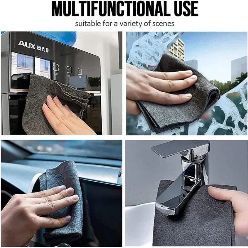 Microfiber Cleaning Cloths Set in Multiple Sizes 3 Microfiber Cleaning Cloths Set in Multiple Sizes - Image 3