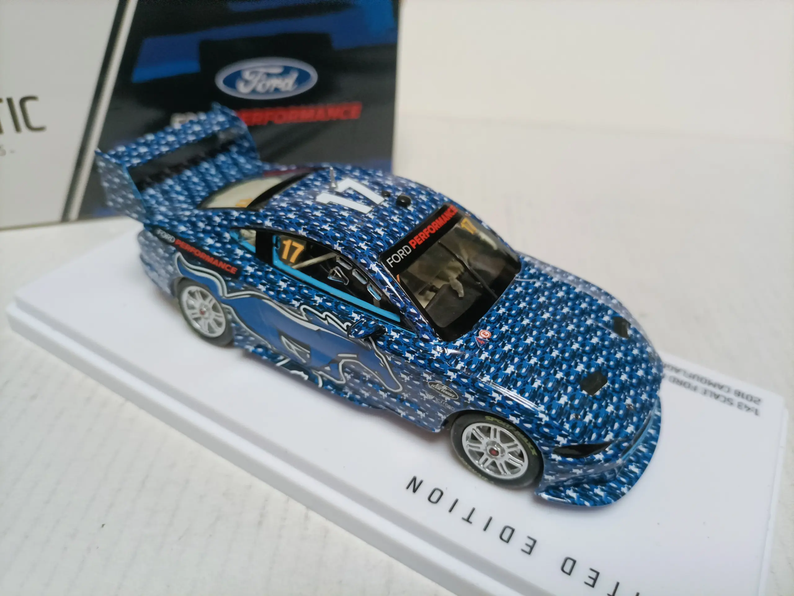 1:43 Ford Mustang Diecast Model Race Car 4 1:43 Ford Mustang Diecast Model Race Car - Image 4