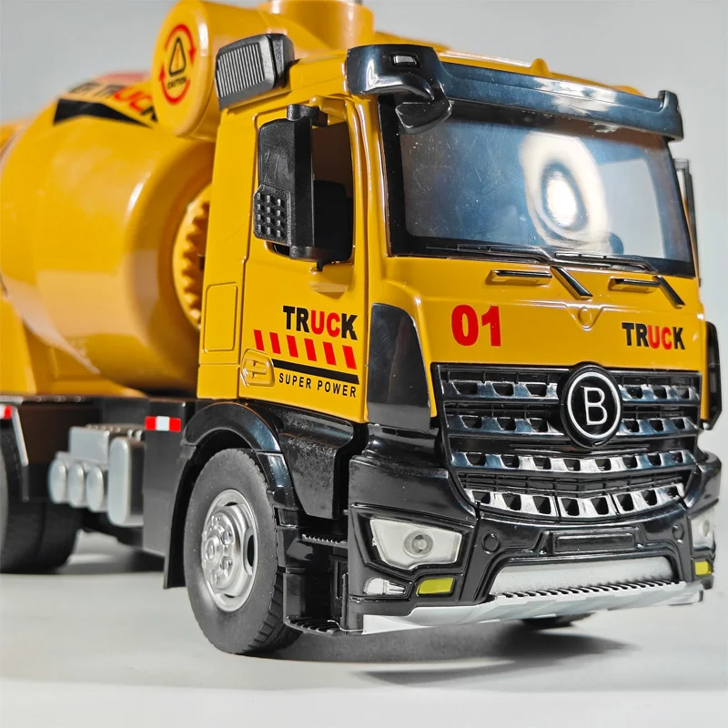 1:18 Scale Cement Mixer Truck Model 6 1:18 Scale Cement Mixer Truck Model - Image 6