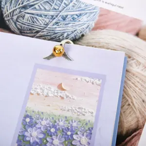 Winged Snitch Metal Bookmark 8.6cm 8 Sd2f2a84f4acd4c2382f8761f5e64d761A