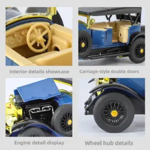 Vintage Blue Diecast Car Model 1:32 Scale 14 Sd2f69fba6d1b41658fa3ca920ba7d974Q