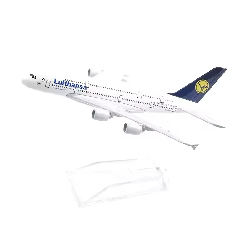 Lufthansa Airbus A380 16cm Diecast Model 2 Lufthansa Airbus A380 16cm Diecast Model - Image 2