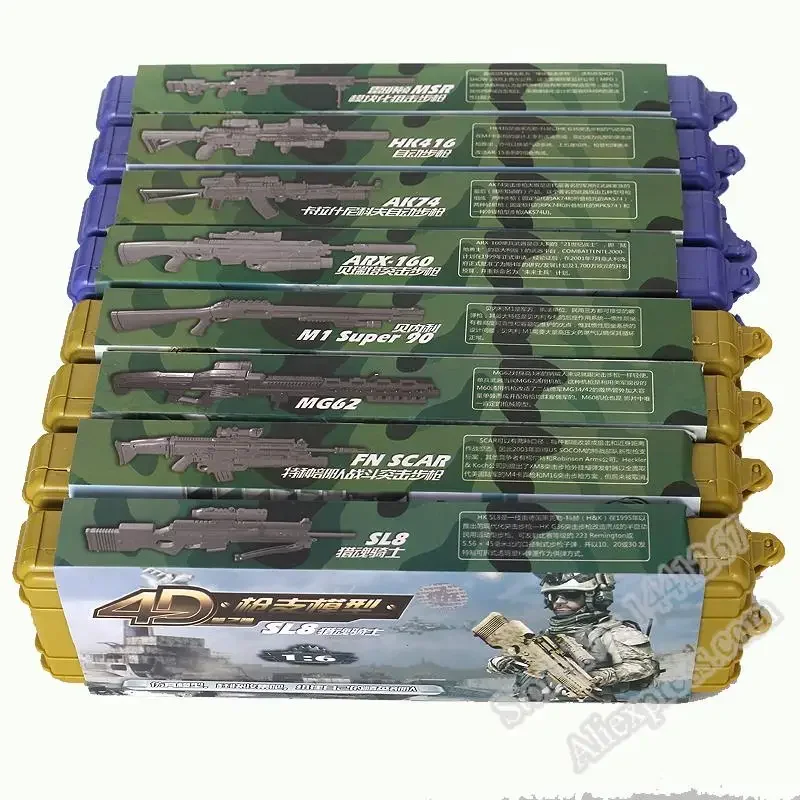 Military Firearms Model Set with 8 Replicas 4 Military Firearms Model Set with 8 Replicas - Image 4