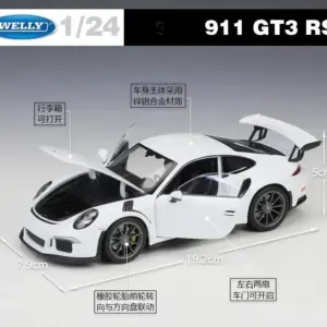 Vibrant 1:24 Porsche 911 GT3 RS Diecast Model 13 Sd332791ee69c4364a0241af7aa392e0fy