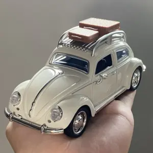 1:32 Scale Vintage Volkswagen Beetle Diecast Model 15 Sd33845a133914e76a05e5cc53cb9f20av