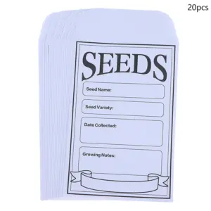 Eco-Friendly Kraft Seed Packets (20 Pack) 16 Sd33c11fd81e344e7952946ca38aecf41a