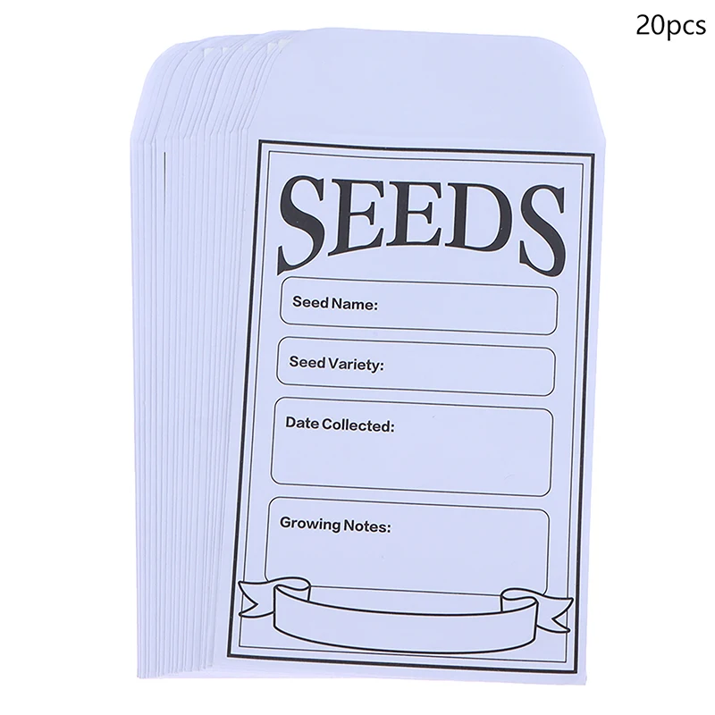 Eco-Friendly Kraft Seed Packets (20 Pack) 8 Eco-Friendly Kraft Seed Packets (20 Pack) - Image 8