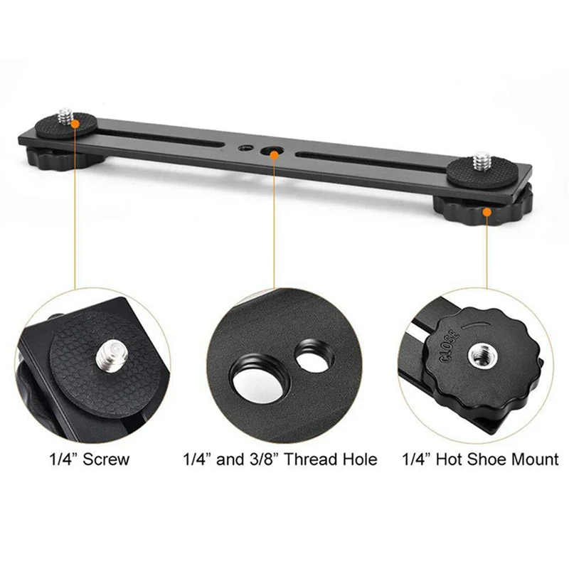 Dual Flash Camera Mount Brackets for DSLR Cameras 2 Dual Flash Camera Mount Brackets for DSLR Cameras - Image 2