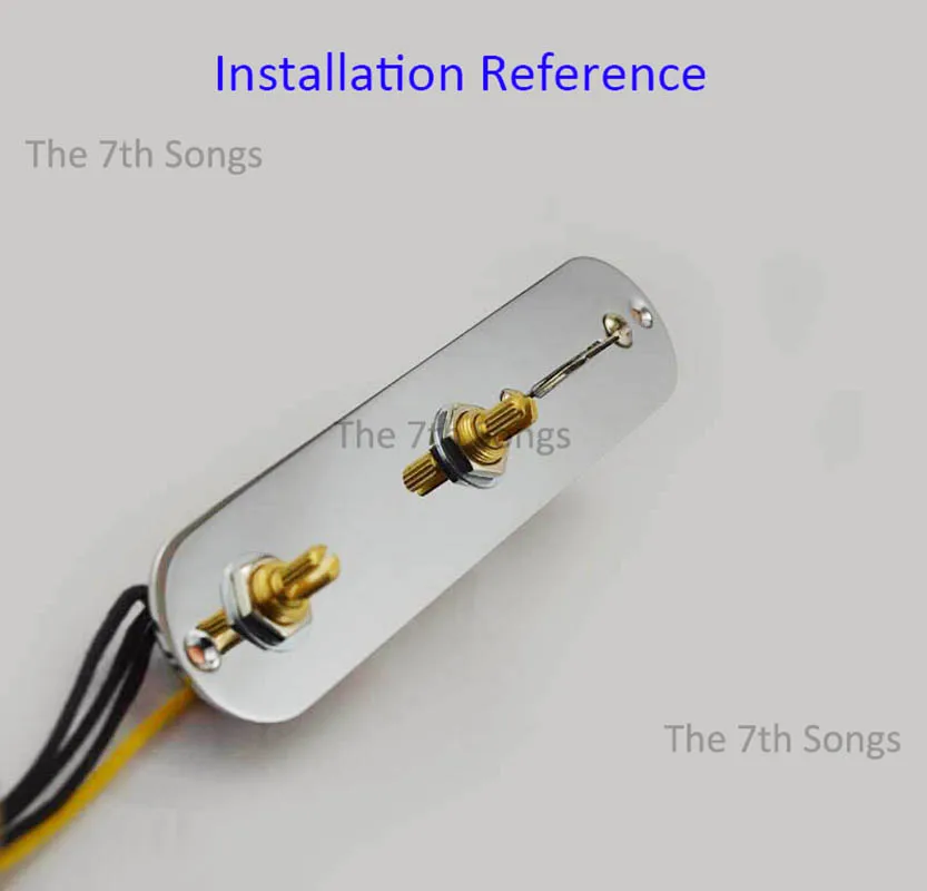 TL Guitar Control Plate in Four Finishes 4 TL Guitar Control Plate in Four Finishes - Image 4