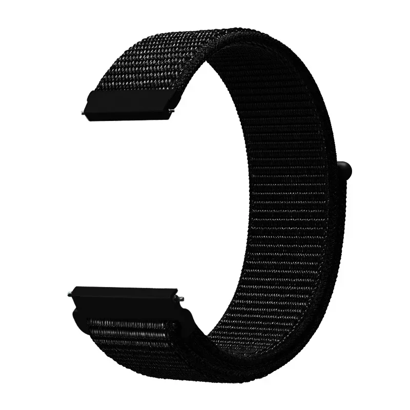 18mm Colorful Nylon Loop Band for Smartwatches 10 18mm Colorful Nylon Loop Band for Smartwatches - Image 10