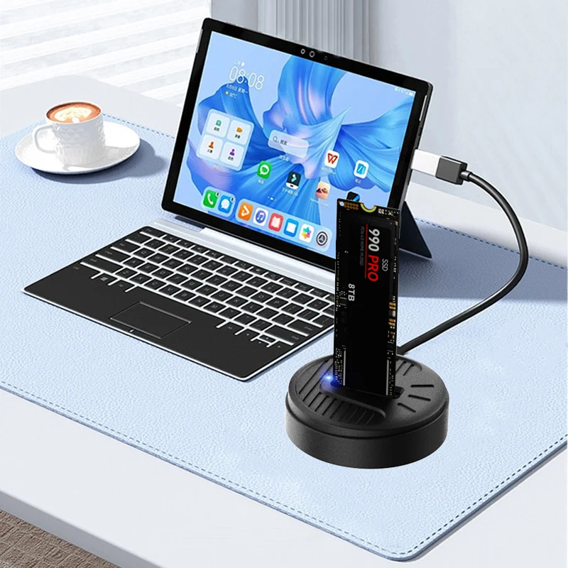 M.2 NVMe SSD Docking Station 4TB Support 4 M.2 NVMe SSD Docking Station 4TB Support - Image 4