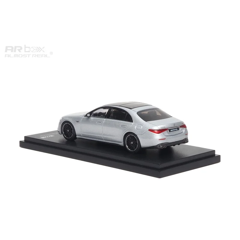 Mercedes-AMG S 63 E Performance 1:64 Diecast Model in Silver 3 Mercedes-AMG S 63 E Performance 1:64 Diecast Model in Silver - Image 3
