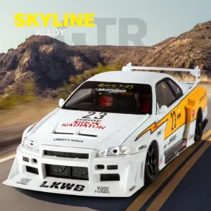 GTR R34 Skyline S15 1:18 Diecast Model 12 Sd39d61f7009446149e8e7995a9b07c66K