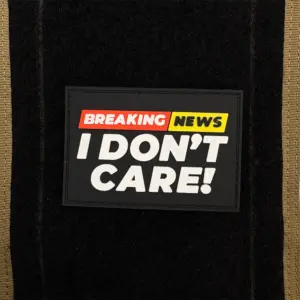 Bold Breaking News PVC Patch for Style 9 Sd3b662670f4a49718346340f241429473 1