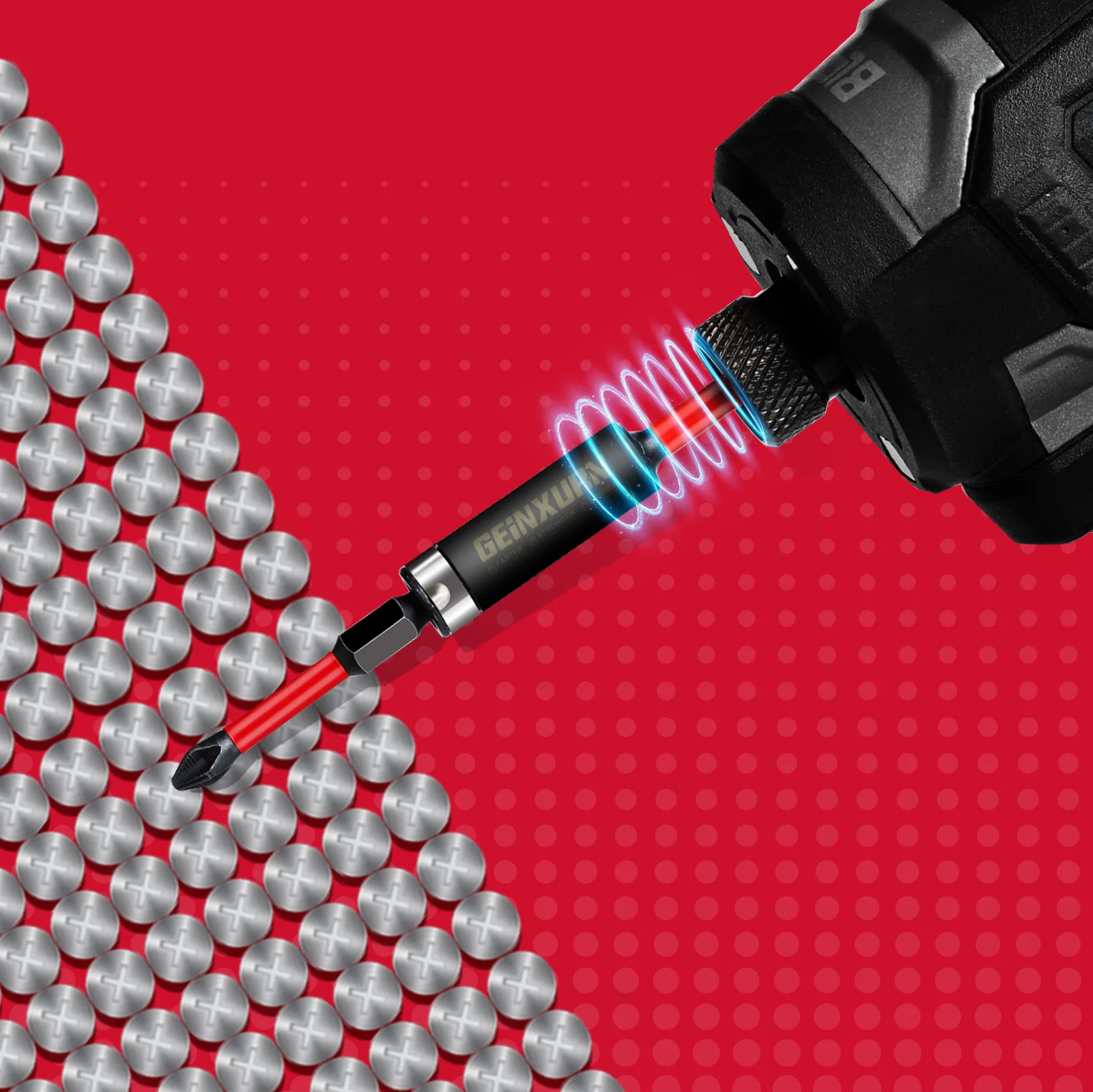 Impact Magnetic Screwdriver Bit Set for Professionals 5 Impact Magnetic Screwdriver Bit Set for Professionals - Image 5