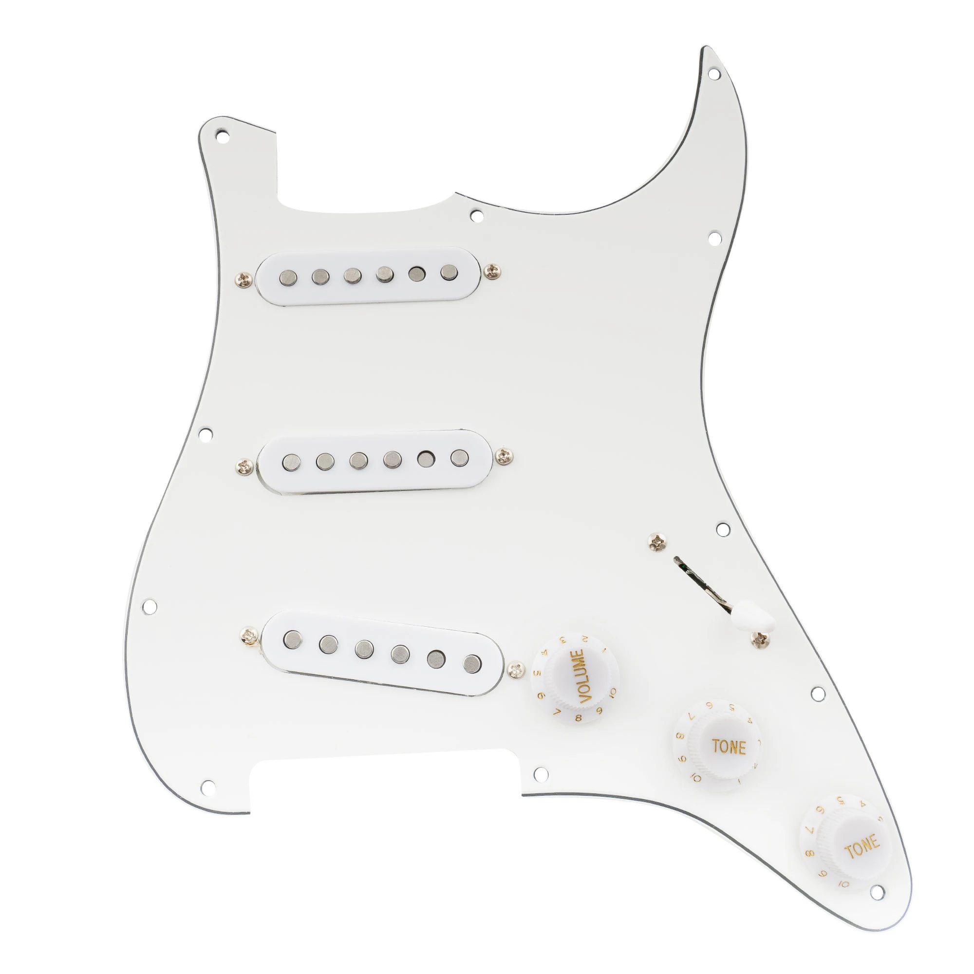 Musiclily Pro-SE SSS Pickguard for Strat Guitars 10 Musiclily Pro-SE SSS Pickguard for Strat Guitars - Image 10