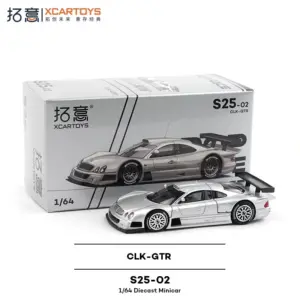 Silver CLK-GTR Diecast Model 1/64 Scale 11 Sd3ed1f7338de43cfb6cd255f9a7a3bf7p 1