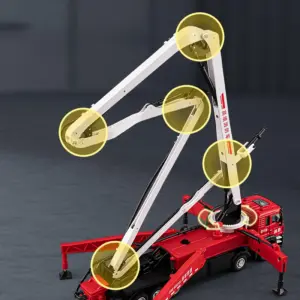 Miniature Concrete Pump Truck Model 1:50 Scale 12 Sd40a923984d14d29979443288ddeb0b0h