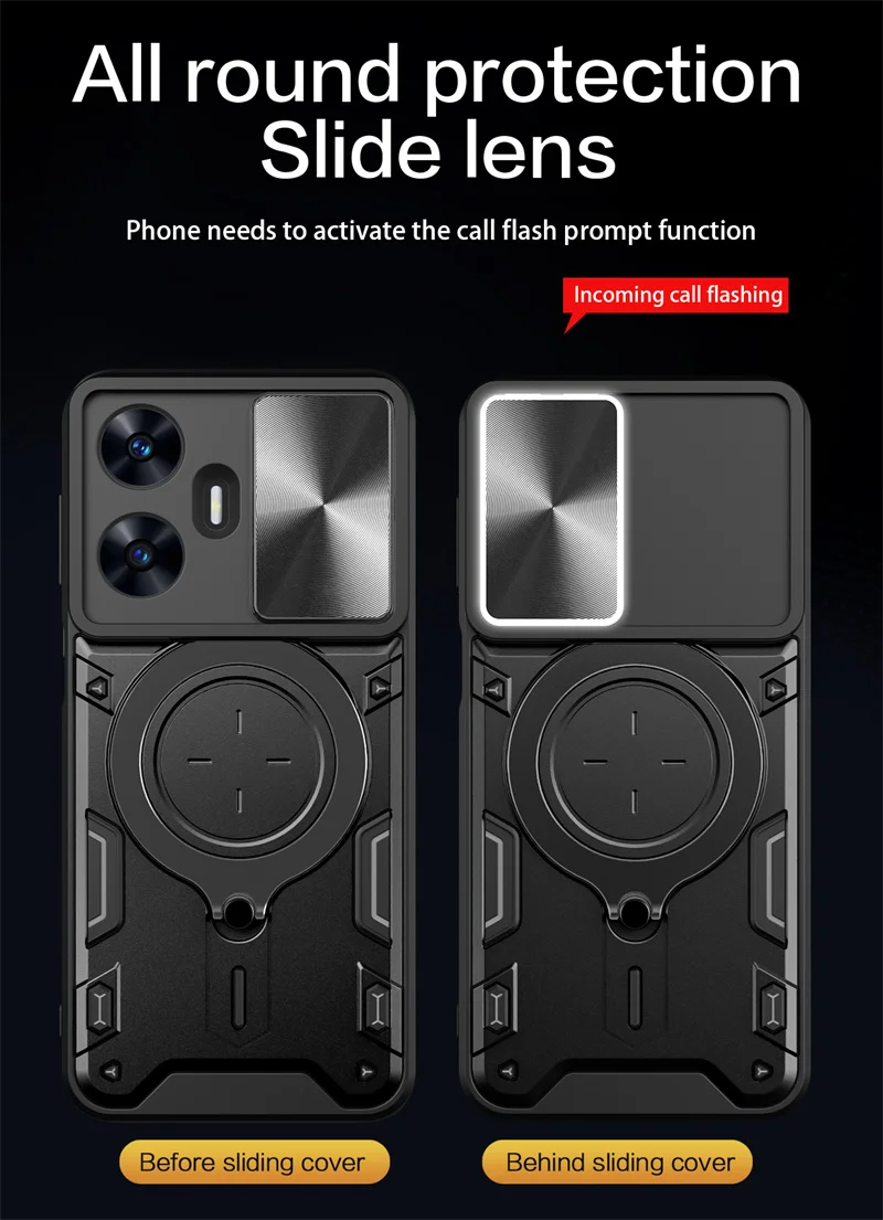 Rugged Dual-Layer Case for Realme C55 4G 3 Rugged Dual-Layer Case for Realme C55 4G - Image 3