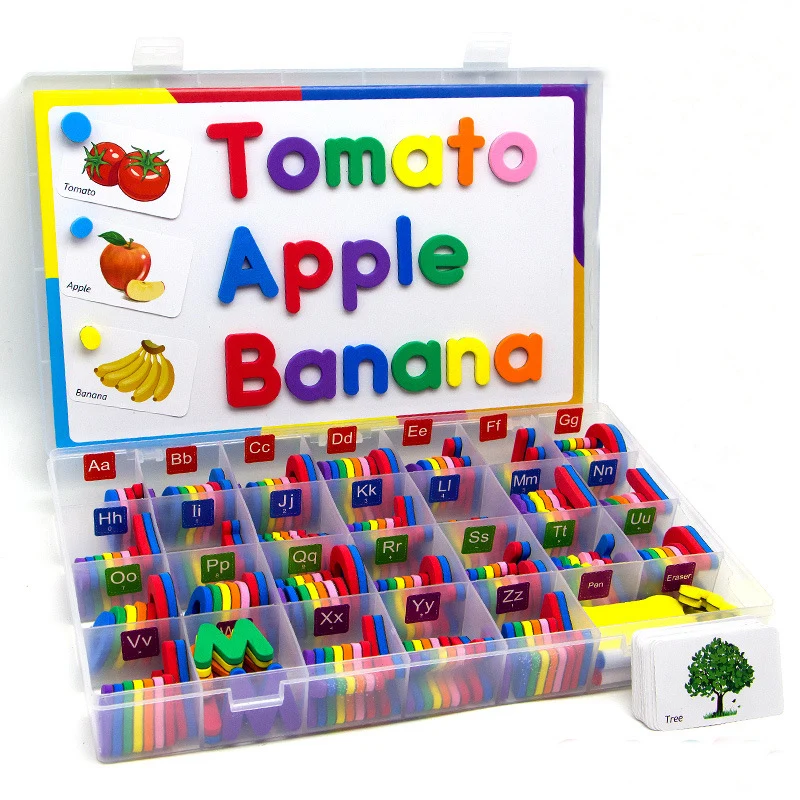 Magnetic Alphabet Set for Kids 234 Pieces 7 Magnetic Alphabet Set for Kids 234 Pieces - Image 7