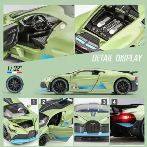 1:32 Alloy Bugatti Divo Model Collectible 12 Sd43f0315b4a142d9abed0963b239776bw
