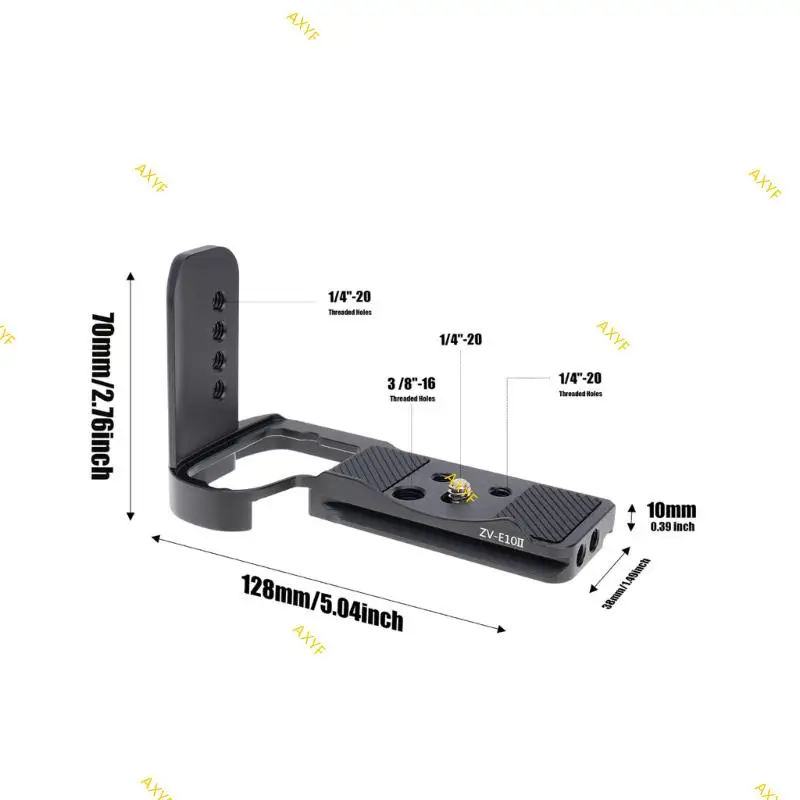 Sony ZV-E10II Aluminum Grip with Quick Release 6 Sony ZV-E10II Aluminum Grip with Quick Release - Image 6