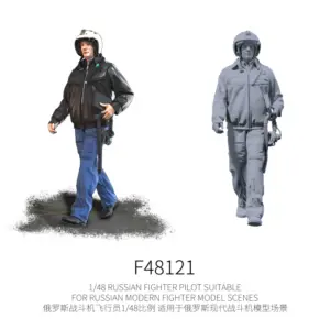 Russian Fighter Pilot 1/48 Resin Model 19 Sd46c45a86da3470492757a53044a8d11i