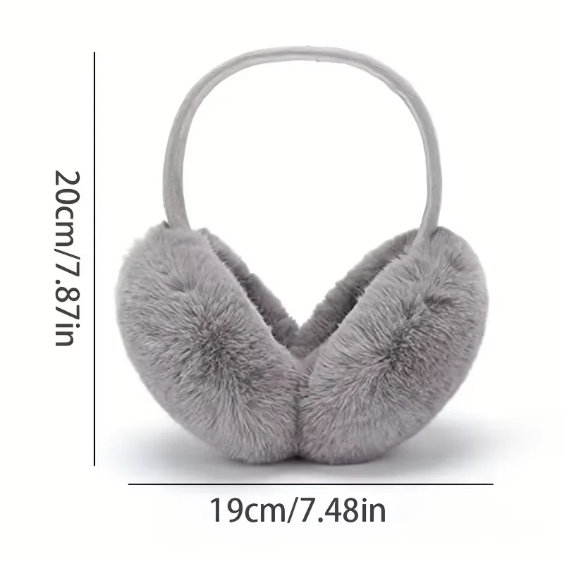 Plush Winter Ear Warmer for Adults 4 Plush Winter Ear Warmer for Adults - Image 4