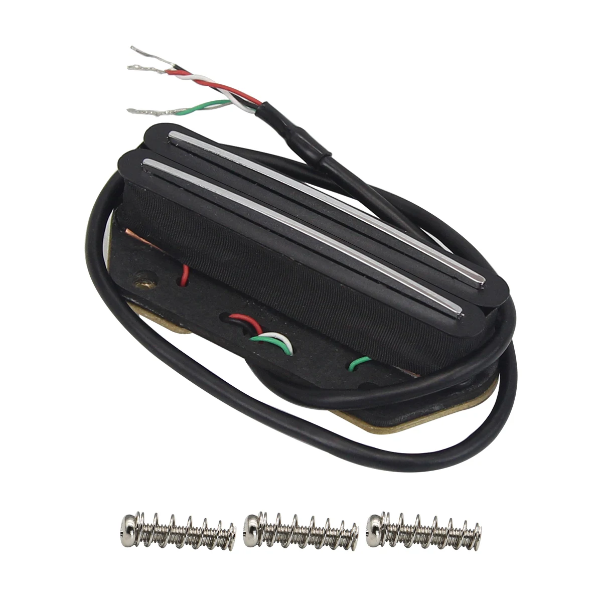 Black Alnico 5 Dual Rails Pickup for TL Guitars 9 Black Alnico 5 Dual Rails Pickup for TL Guitars - Image 9