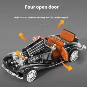 Vintage 1936 Mercedes Benz 500K Model 1:32 Scale 15 Sd4de5336c55546489ca79e01f40d4c79D