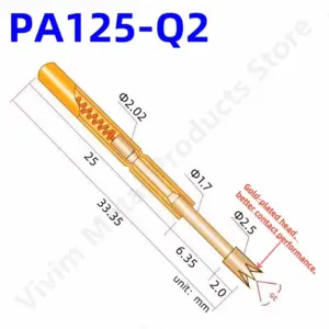Gold-Tipped PA125-Q2 Circuit Test Probes Set 5 Sd4eca88c215f4780af737299eb1136d3t