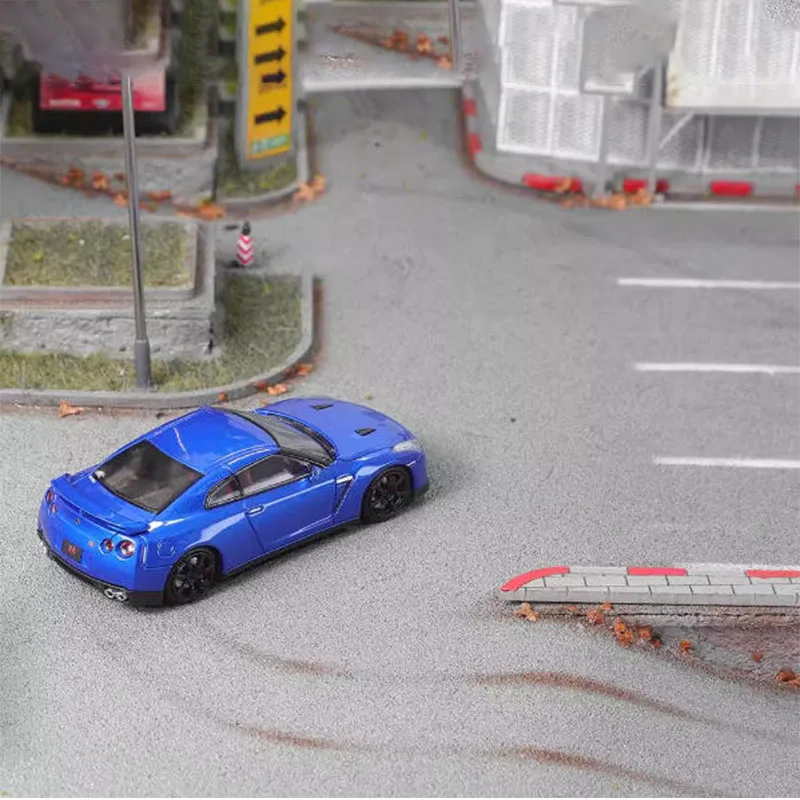 Blue GTR R35 Diecast Model 1:64 Scale 2 Blue GTR R35 Diecast Model 1:64 Scale - Image 2